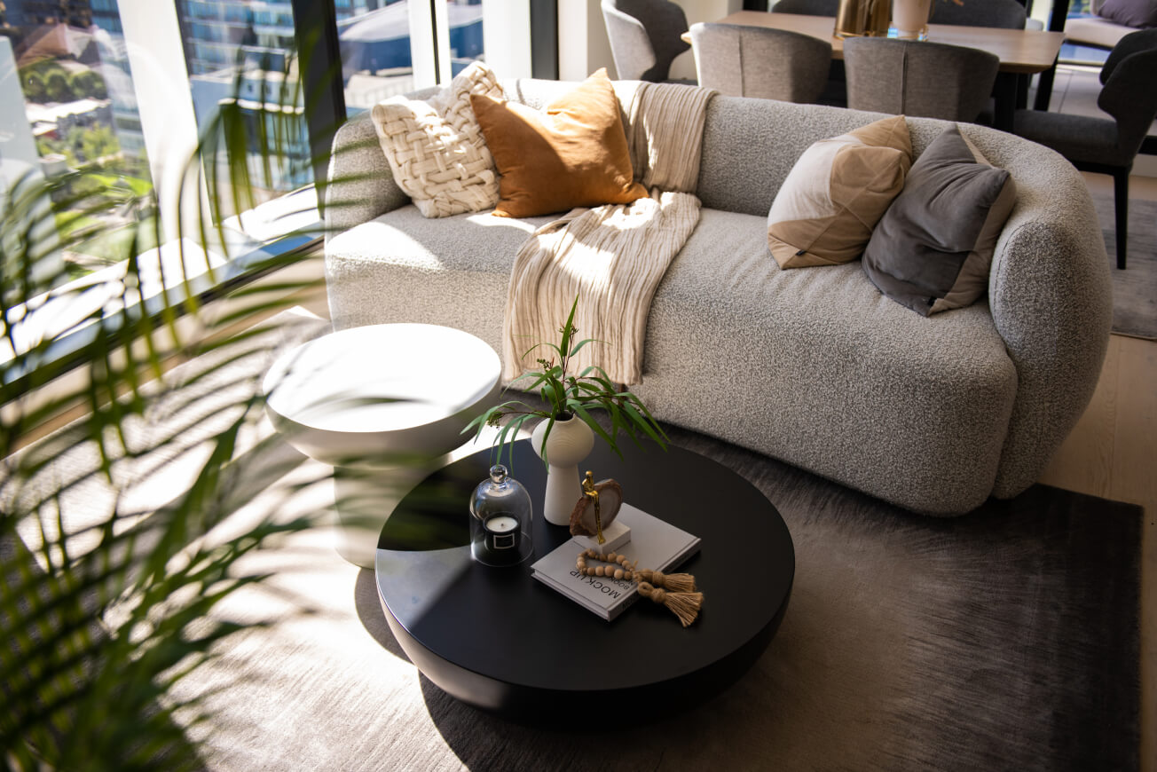 2 Bedroom Apartment Living Room